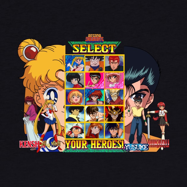 Select 90s Heroes by Batang 90s Art